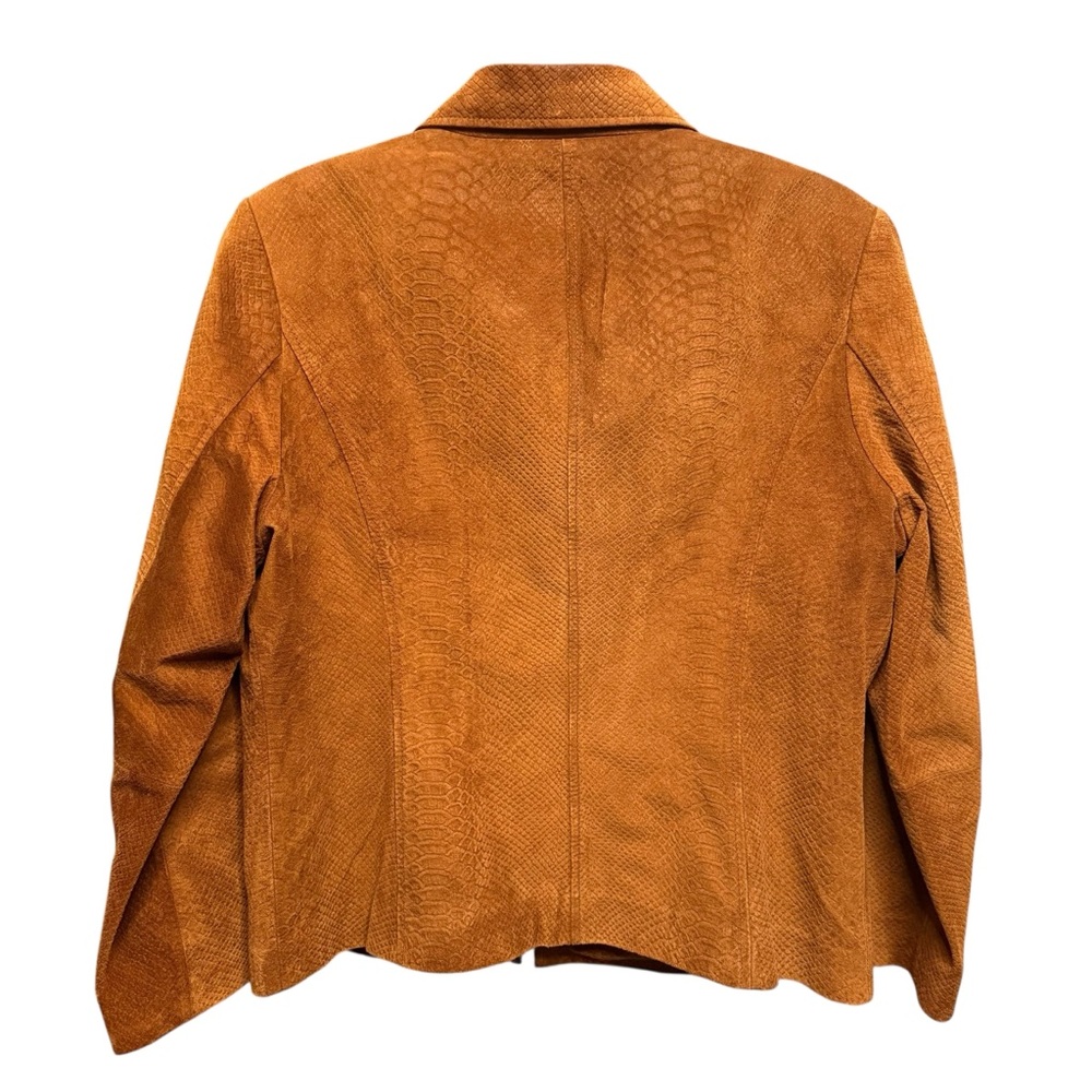 Bernardo Orange Leather Jacket - image 2